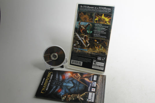 Untold Legends: Brotherhood of The Blade (Sony PSP, 2005)