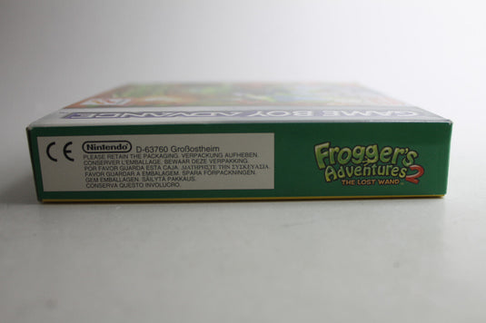 Frogger's Adventures 2-The Lost Wand (Nintendo Game Boy Advance, 2003)