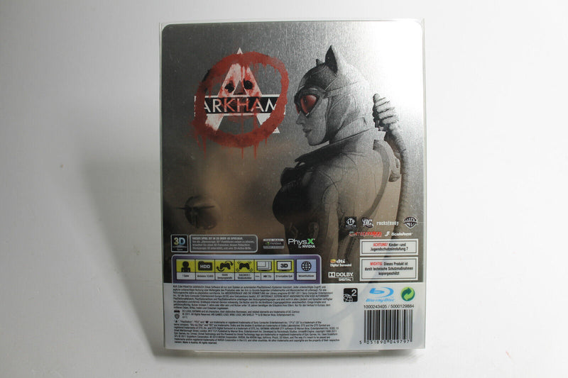 Laden Sie das Bild in Galerie -Viewer, Batman: Arkham City Steelbook PS3 PlayStation 3 Spiel + Anleitung Zustand Gut
