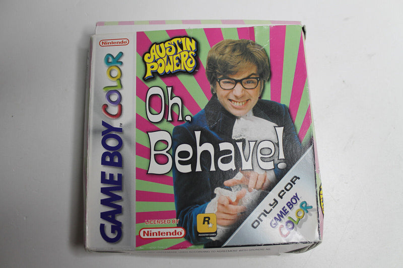 Laden Sie das Bild in Galerie -Viewer, Austin Powers Oh Behave Nintendo Gameboy Color nur OVP
