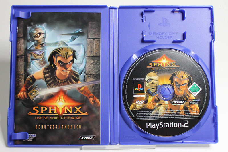 Laden Sie das Bild in Galerie -Viewer, Sphinx und die Verfluchte Mumie (Sony PlayStation 2, 2004)
