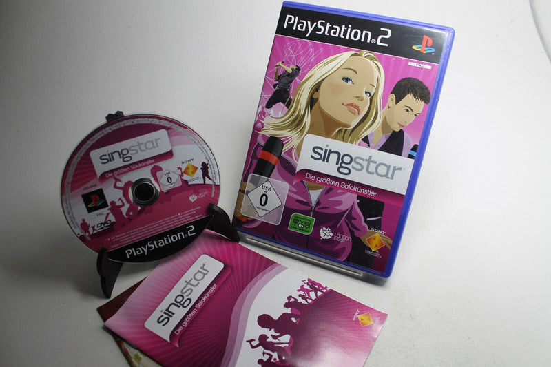 Laden Sie das Bild in Galerie -Viewer, Singstar: die Größten Solokünstler (Sony PlayStation 2, 2010)
