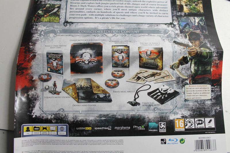 Laden Sie das Bild in Galerie -Viewer, Risen 2-Dark Waters (Collector&#39;s Edition) (Sony PlayStation 3, 2012)
