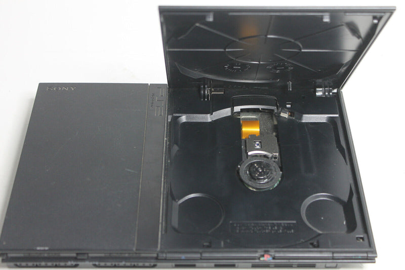 Laden Sie das Bild in Galerie -Viewer, Sony Playstation 2 Konsole Slim Set - Schwarz Ersatzkonsole
