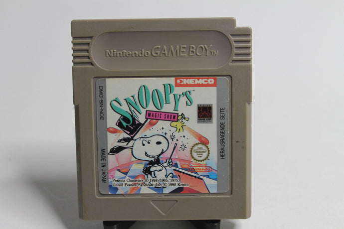 Nintendo Gameboy Classic Snoopy's Magic Show NOE Spiel Modul