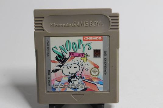 Nintendo Gameboy Classic Snoopy's Magic Show NOE Spiel Modul