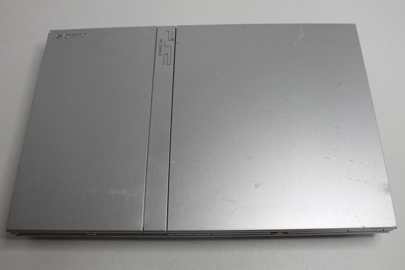 Laden Sie das Bild in Galerie -Viewer, Sony Playstation2, PS2 Slim PAL Konsole Silber OVP mit Controller - getestet
