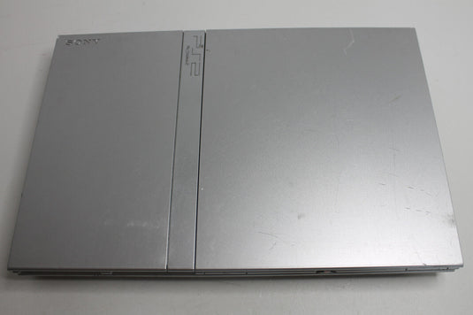 Sony Playstation2, PS2 Slim PAL Konsole Silber OVP mit Controller - getestet