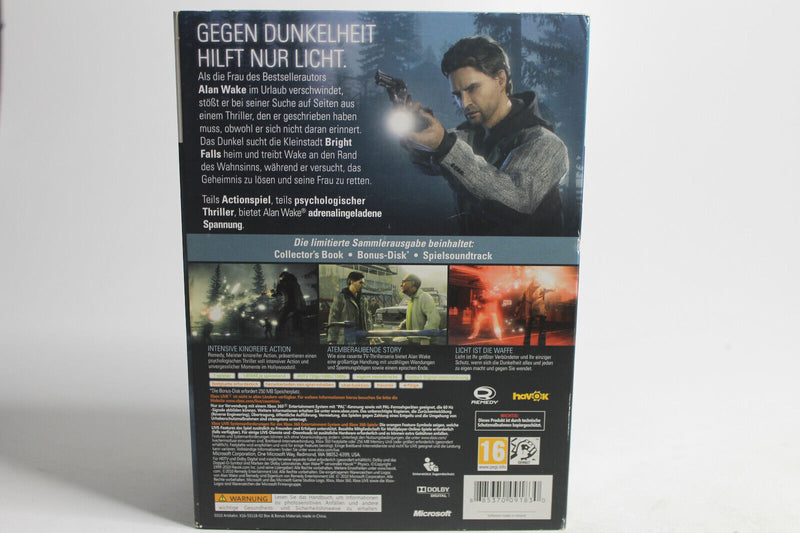 Laden Sie das Bild in Galerie -Viewer, Alan Wake Sammlerausgabe Komplett Complete Collector&#39;s Edition Xbox360 Xbox 360
