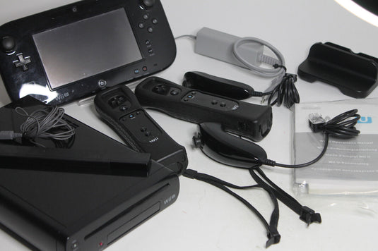 Nintendo Wii U Super Mario Maker 32GB Spielekonsole - Schwarz TOP OVP