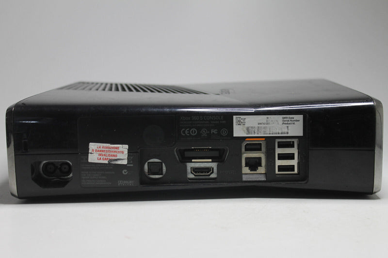 Laden Sie das Bild in Galerie -Viewer, Microsoft Xbox 360 S 250 GB Gloss Schwarz Spielekonsole (PAL) - teildefekt
