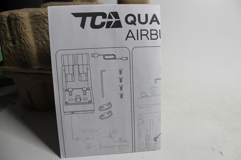 Laden Sie das Bild in Galerie -Viewer, Thrustmaster TCA Quadrant Airbus Edition Schubhebel -  Blau/Schwarz Neuwertig
