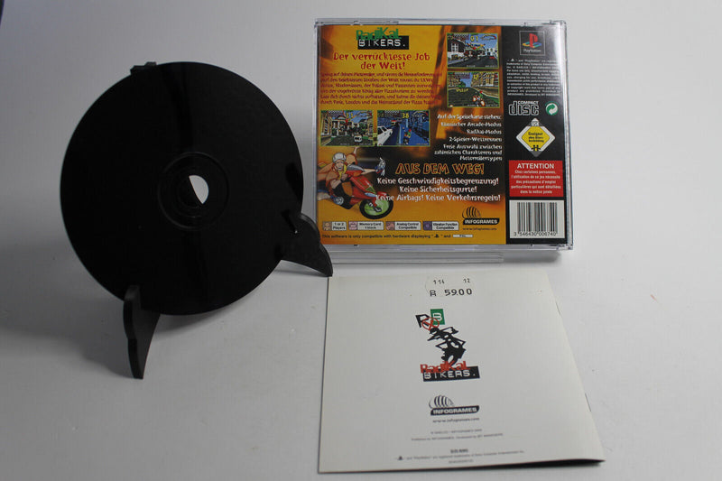 Laden Sie das Bild in Galerie -Viewer, Radikal Bikers - Sony Playstation 1 - PS1 Spiel -
