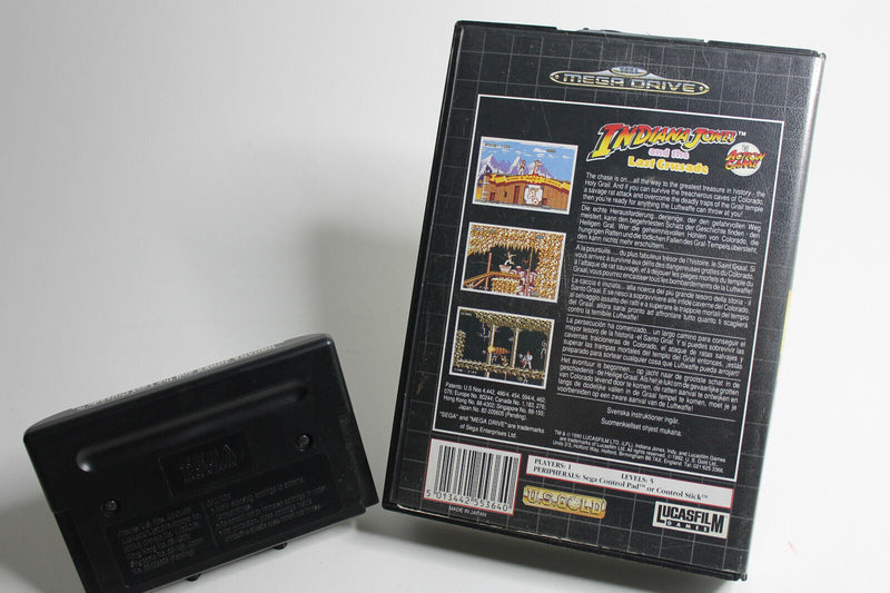 Laden Sie das Bild in Galerie -Viewer, Sega Mega Drive - Indiana Jones and the last crusade
