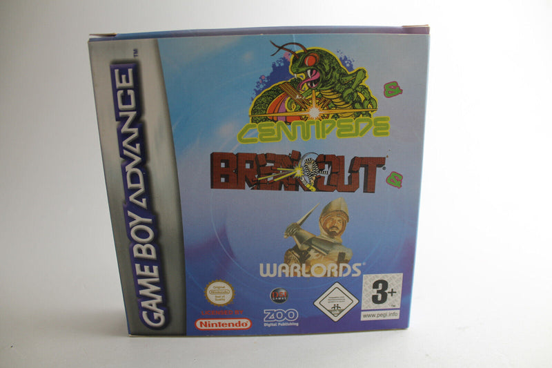 Laden Sie das Bild in Galerie -Viewer, 3 in 1: Breakout / Centipede / Warlords (Nintendo Game Boy Advance, 2005)

