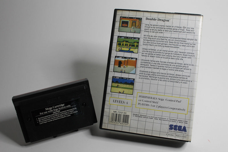 Laden Sie das Bild in Galerie -Viewer, Sega Master System Spiel Double Dragon
