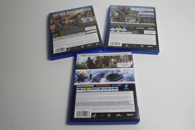 Laden Sie das Bild in Galerie -Viewer, 3x PS4 Playstation 4 - Destiny 1 &amp; 2 - Star Wars Battlefront
