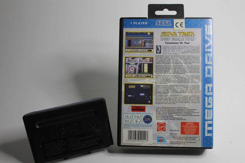 Laden Sie das Bild in Galerie -Viewer, SEGA Mega Drive - Star Trek Deep Space Nine (mit OVP) 11964582
