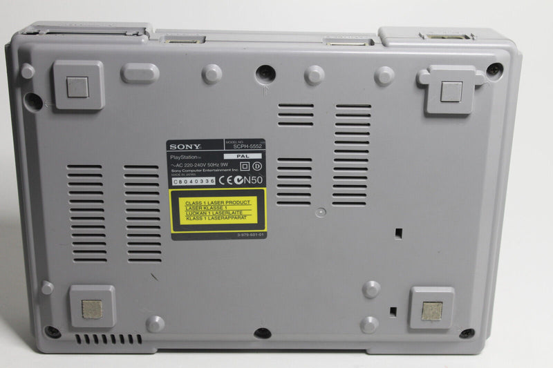 Laden Sie das Bild in Galerie -Viewer, Sony PlayStation 1 Spielekonsole - Grau Ersatzkonsole
