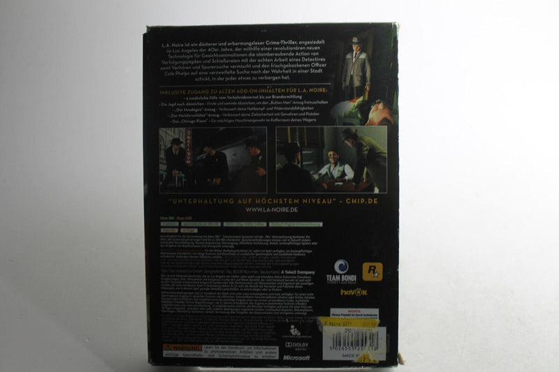 Laden Sie das Bild in Galerie -Viewer, LA Noire - The Complete Edition (4-Disc Schuber-Edition) - XBOX 360 - Microsoft
