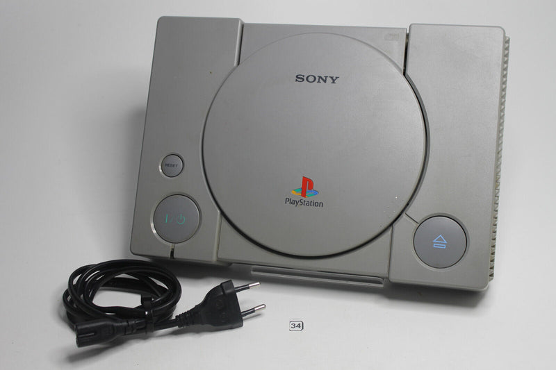 Laden Sie das Bild in Galerie -Viewer, Sony PlayStation 1 Spielekonsole - Grau - ungeprüft
