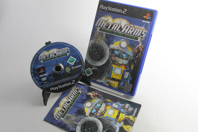 Metal Arms - Glitch In The System (Sony PlayStation 2, 2003, DVD-Box)