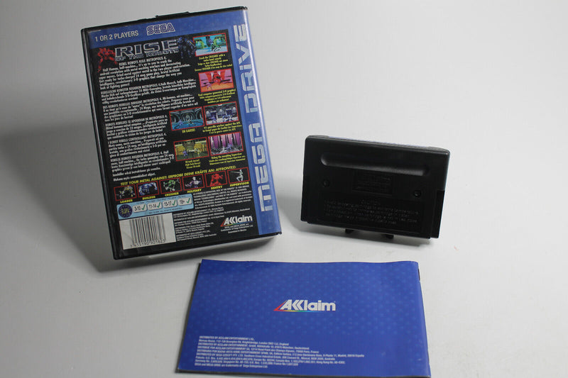 Laden Sie das Bild in Galerie -Viewer, Rise Of The Robots Sega Mega Drive Spiel + OVP + Anleitung
