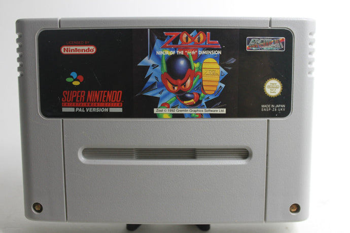 Zool: Ninja of the Nth Dimension | Super Nintendo SNES | Spielmodul | Getestet