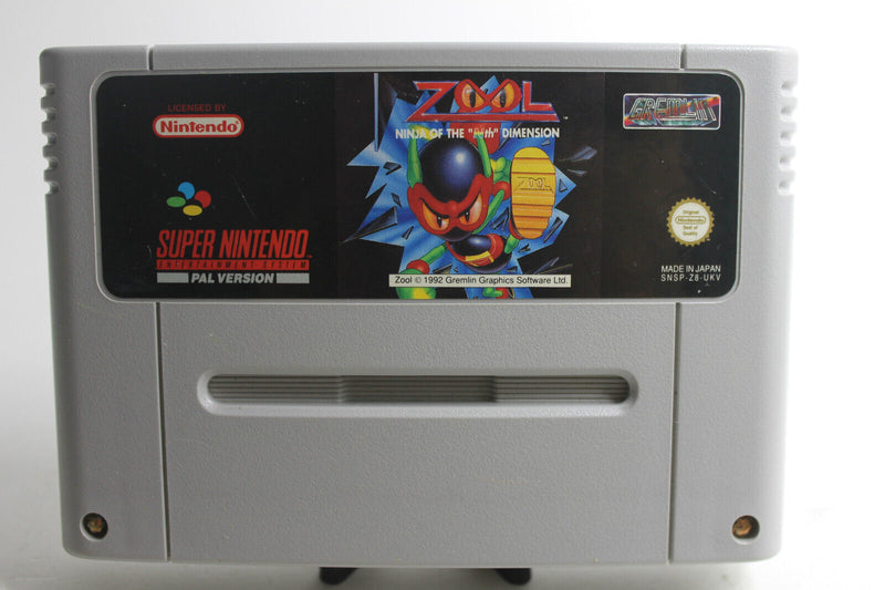Laden Sie das Bild in Galerie -Viewer, Zool: Ninja of the Nth Dimension | Super Nintendo SNES | Spielmodul | Getestet
