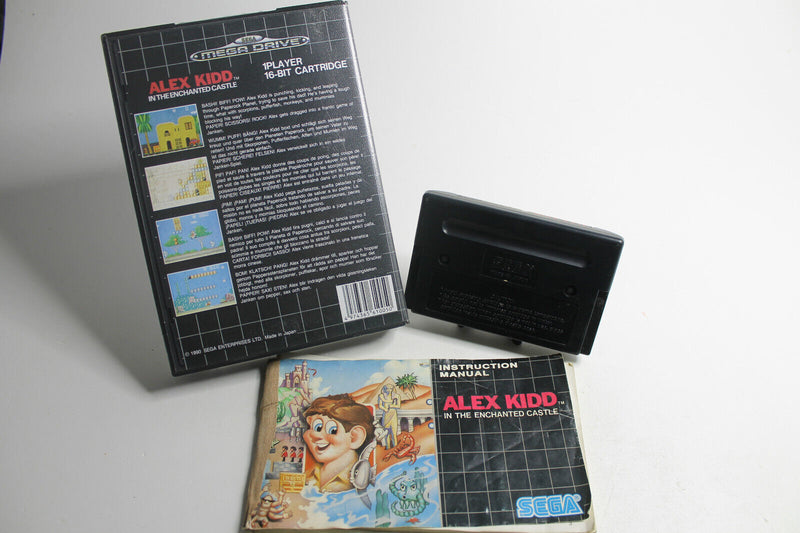 Laden Sie das Bild in Galerie -Viewer, Sega Mega Drive Spiel: ALEX KIDD - Rarität - Komplett -⚡️VERSAND -  1990

