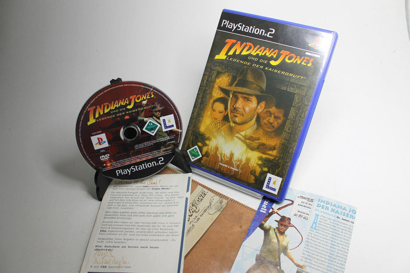 Laden Sie das Bild in Galerie -Viewer, Indiana Jones und die Legende der Kaisergruft für Playstation 2 / PS2
