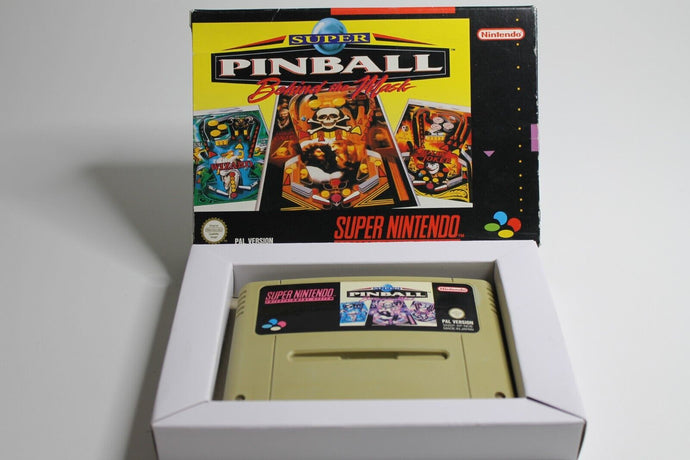 Snes - Super Nintendo - Pinball Dreams - OVP -