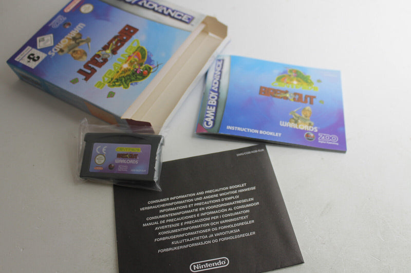 Laden Sie das Bild in Galerie -Viewer, 3 in 1: Breakout / Centipede / Warlords (Nintendo Game Boy Advance, 2005)
