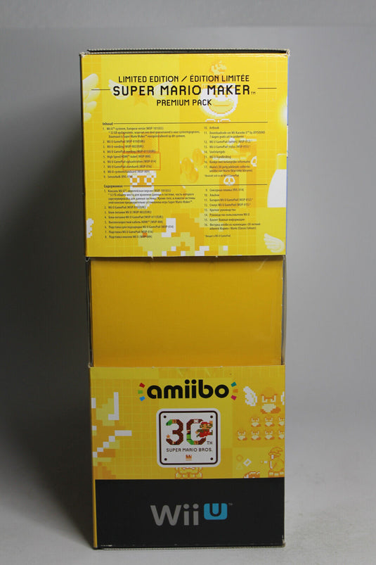 Nintendo Wii U Super Mario Maker 32GB Spielekonsole - Schwarz TOP OVP