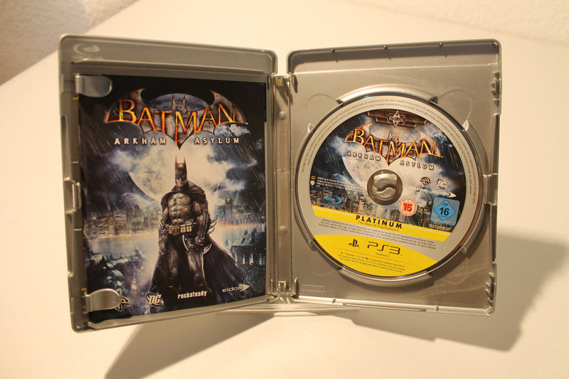 Laden Sie das Bild in Galerie -Viewer, Batman: Arkham Asylum PS3 (Sony Playstation 3) - Top Zustand - mit Handbuch
