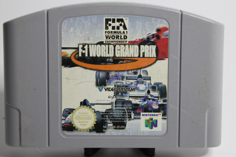 Laden Sie das Bild in Galerie -Viewer, Nintendo N64 F-1 World Grand Prix - N64 Spiel - Nur das Modul (1997)
