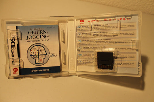 Dr. Kawashimas Gehirn-Jogging DS (Nintendo DS) - Top - mit Handbuch