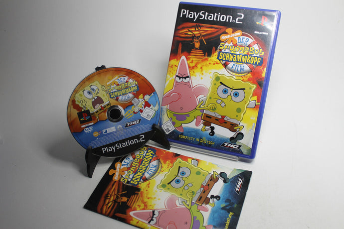 SpongeBob Schwammkopf - Der Film (Sony PlayStation 2, 2007, DVD-Box)