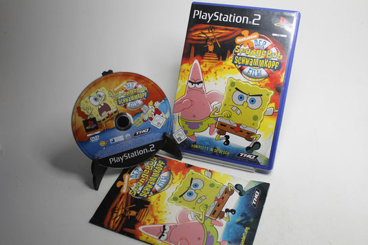SpongeBob Schwammkopf - Der Film (Sony PlayStation 2, 2007, DVD-Box)