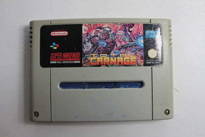 Total Carnage Super Nintendo SNES - NUR MODUL