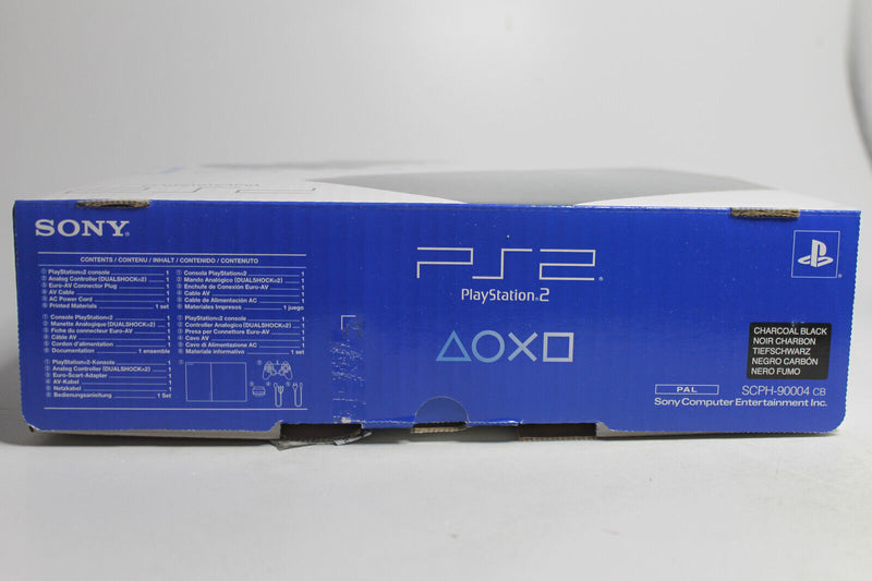 Laden Sie das Bild in Galerie -Viewer, Sony PlayStation 2 Slimline Spielekonsole - Kohleschwarz (9901921)...
