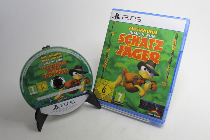 Moorhuhn Schatzjäger Sony Playstation 5 PS5 gebraucht in OVP