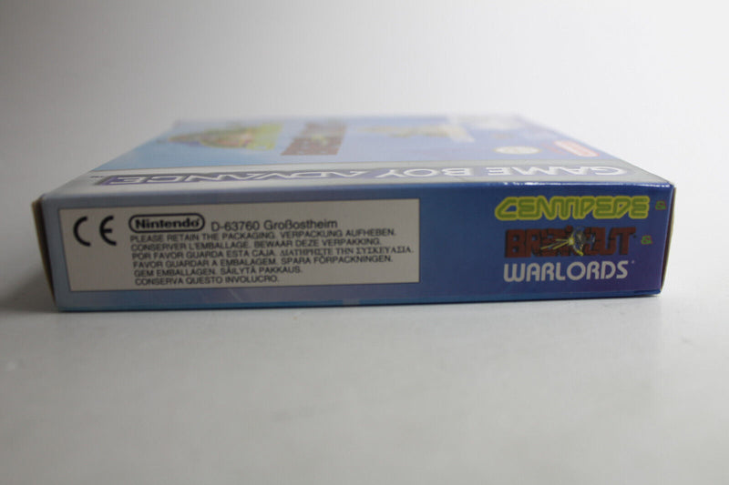 Laden Sie das Bild in Galerie -Viewer, 3 in 1: Breakout / Centipede / Warlords (Nintendo Game Boy Advance, 2005)
