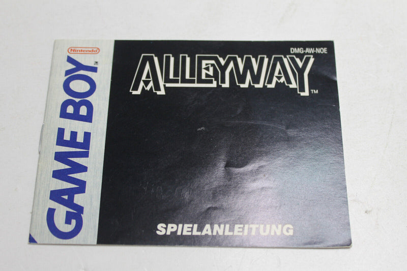 Laden Sie das Bild in Galerie -Viewer, Nintendo Game Boy Alleyway Anleitung
