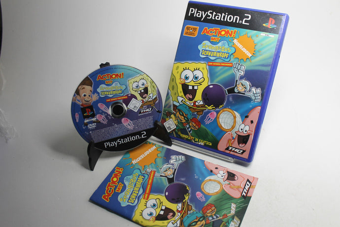 Action mit Spongebob Schwammkopf und Seinen Freunden (Sony PlayStation 2, 2004)