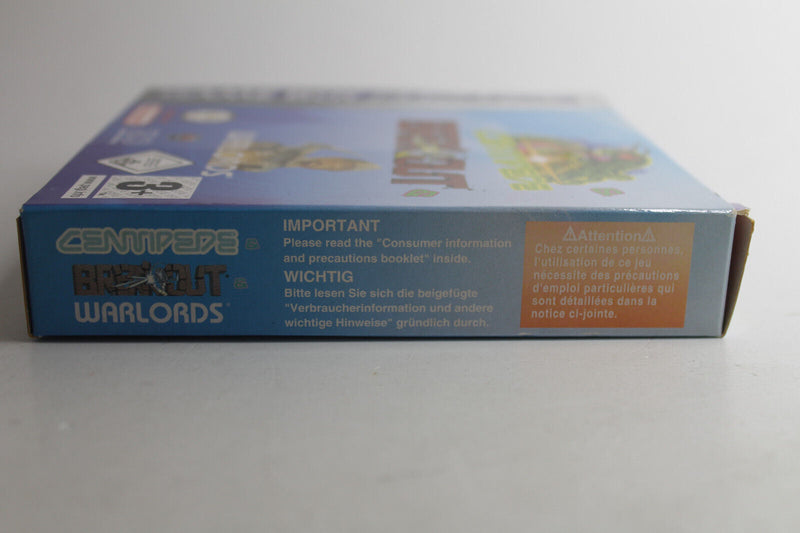 Laden Sie das Bild in Galerie -Viewer, 3 in 1: Breakout / Centipede / Warlords (Nintendo Game Boy Advance, 2005)
