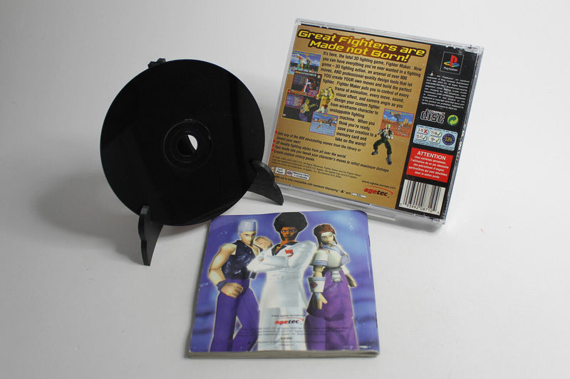 Laden Sie das Bild in Galerie -Viewer, Fighter Maker (PSone, 2000)

