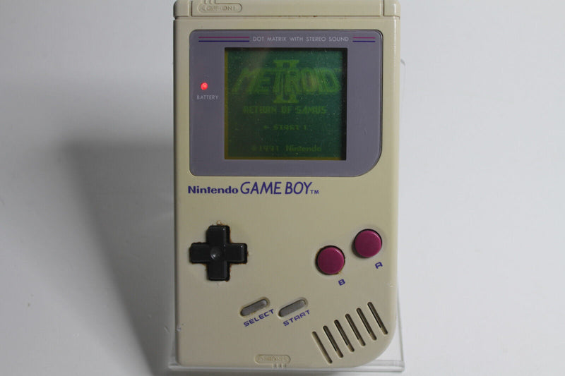 Laden Sie das Bild in Galerie -Viewer, Nintendo Game Boy Spielkonsole - Grau toller Zustand voll funktionsfähig
