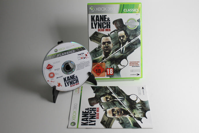 Kane & Lynch: Dead Men (Microsoft Xbox 360, 2011)