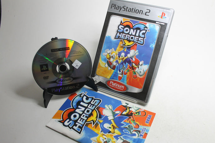 Sonic Heroes (Sony PlayStation 2, 2005, DVD-Box)